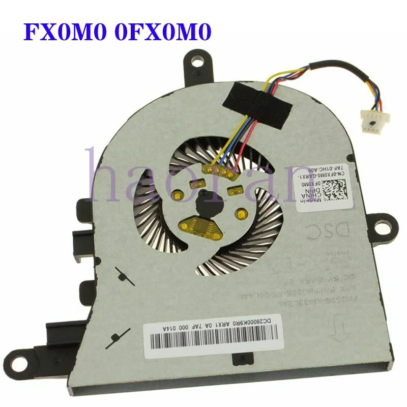 For Dell Latitude 3590 E3590 fan P75F 15-5575 0FX0M0 FX0M0