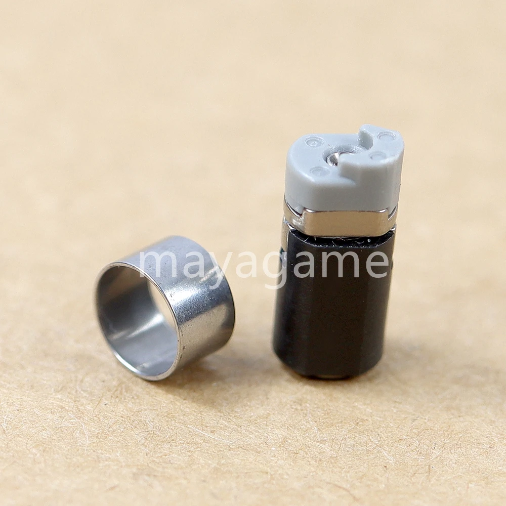 20 conjuntos de peças de eixo de substituição para novo eixo 3ds dobradiça eixo anel de aço reparo de console de jogos