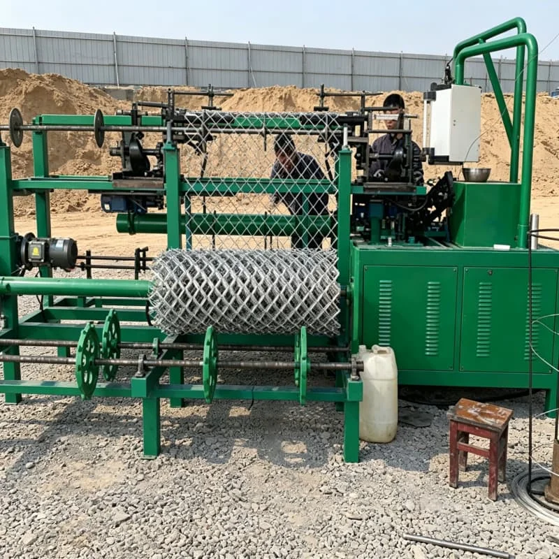 4 Meter Wide Heavy Galvanized Diamond Mesh Machine for Large Fence Panels Customized for Horse Ranch Livestock Enclosure