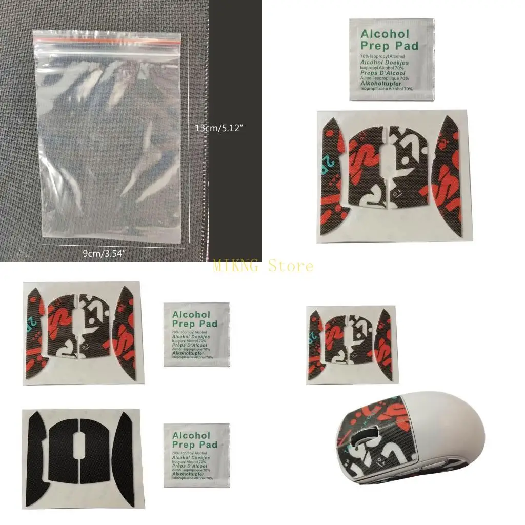 Mouse Grip Tape for PulsarX2 Non-slip Mouse Sticker Anti-Slip Sweat-Resistant Pads Gaming Mouse Accessaries best sale