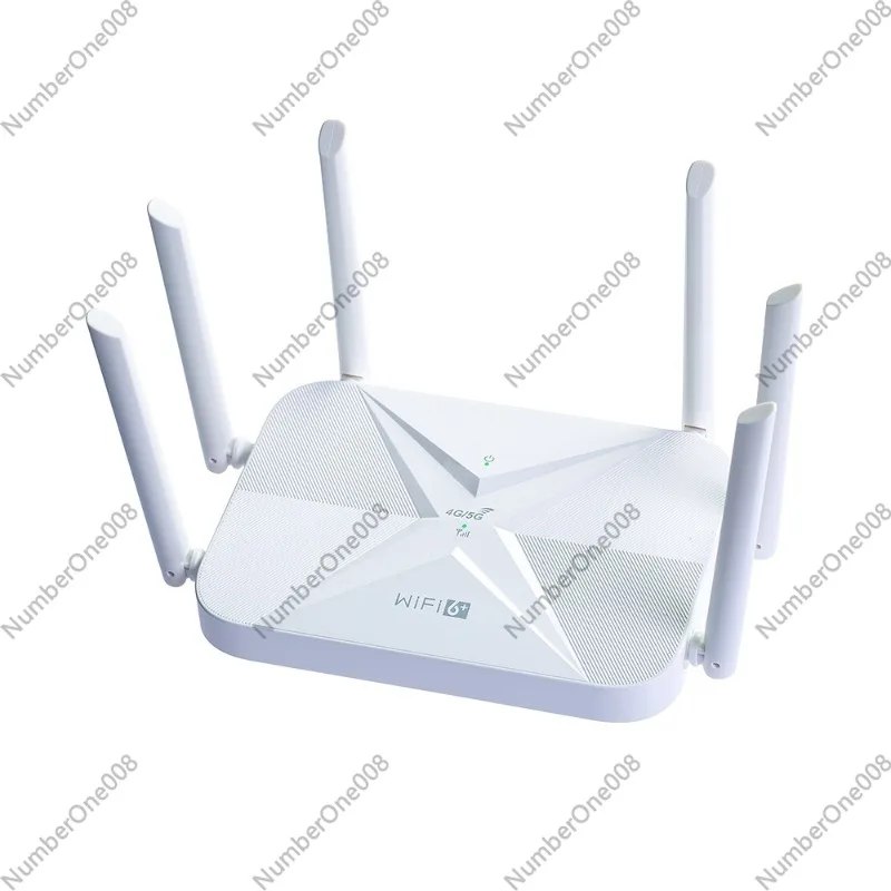 

Беспроводной маршрутизатор B6254G Wi-Fi 6: высокоскоростной сигнал, проникающий сквозь стены, интеллектуальная многополярная антенна, несколько портов LAN, опционально с аккумулятором