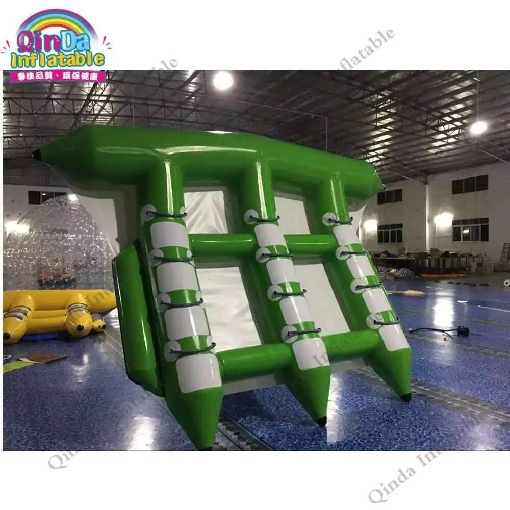 

Heat Sealing 0.9mm Pvc Inflatable Flying Water Towable,adult Inflatable Flying Fish Banana Boat With Factory Price