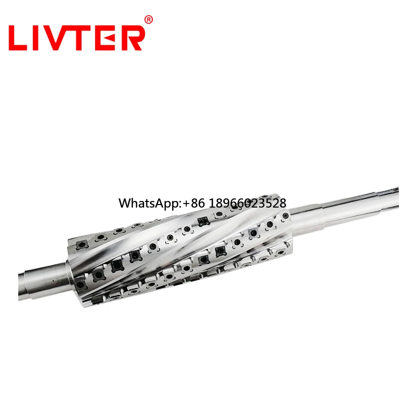 high performanceHead High Speed Spiral Cutter Head Jointer Planer Spare Part Shaft For Jointer