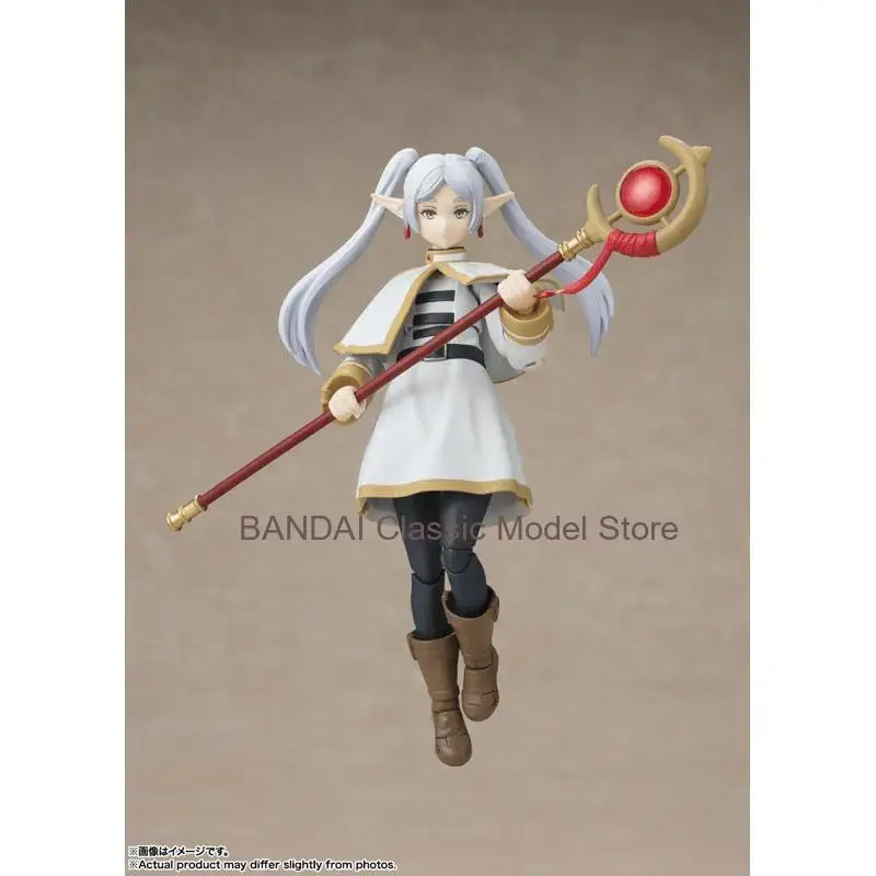In Magazzino Originale Bandai SHFiguarts SHF Frieren:Beyond Journey's End Frieren Fern Anime Action Figure Giocattoli Ornamento per I Regali
