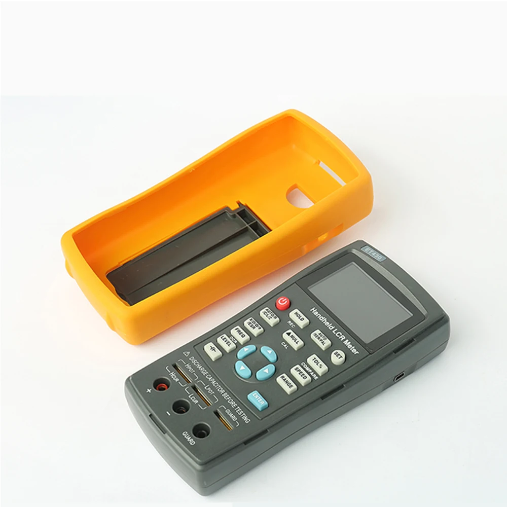 Imagem -03 - Capacitância Indutância Resistência Medidor Tester Continuamente Ajustável Handheld Lcr Digital Ponte Medidor Et430 Et431 Et432 Et433