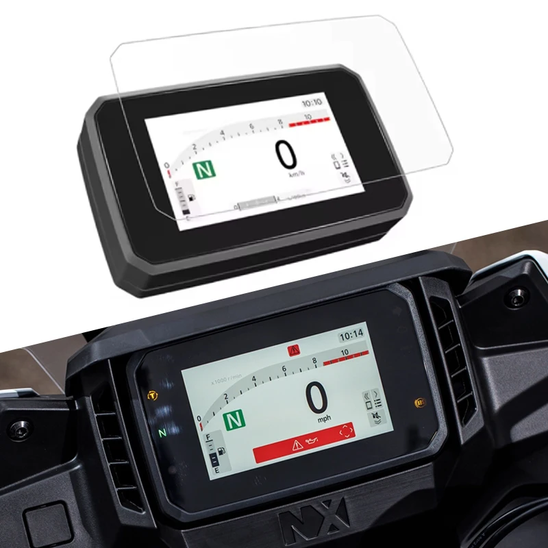 

For Honda NX500 TPU Anti-Dizziness Dashboard Film NX 500 2024 2025 Motorcycle Screen Cluster Anti-Scratch Protective Film