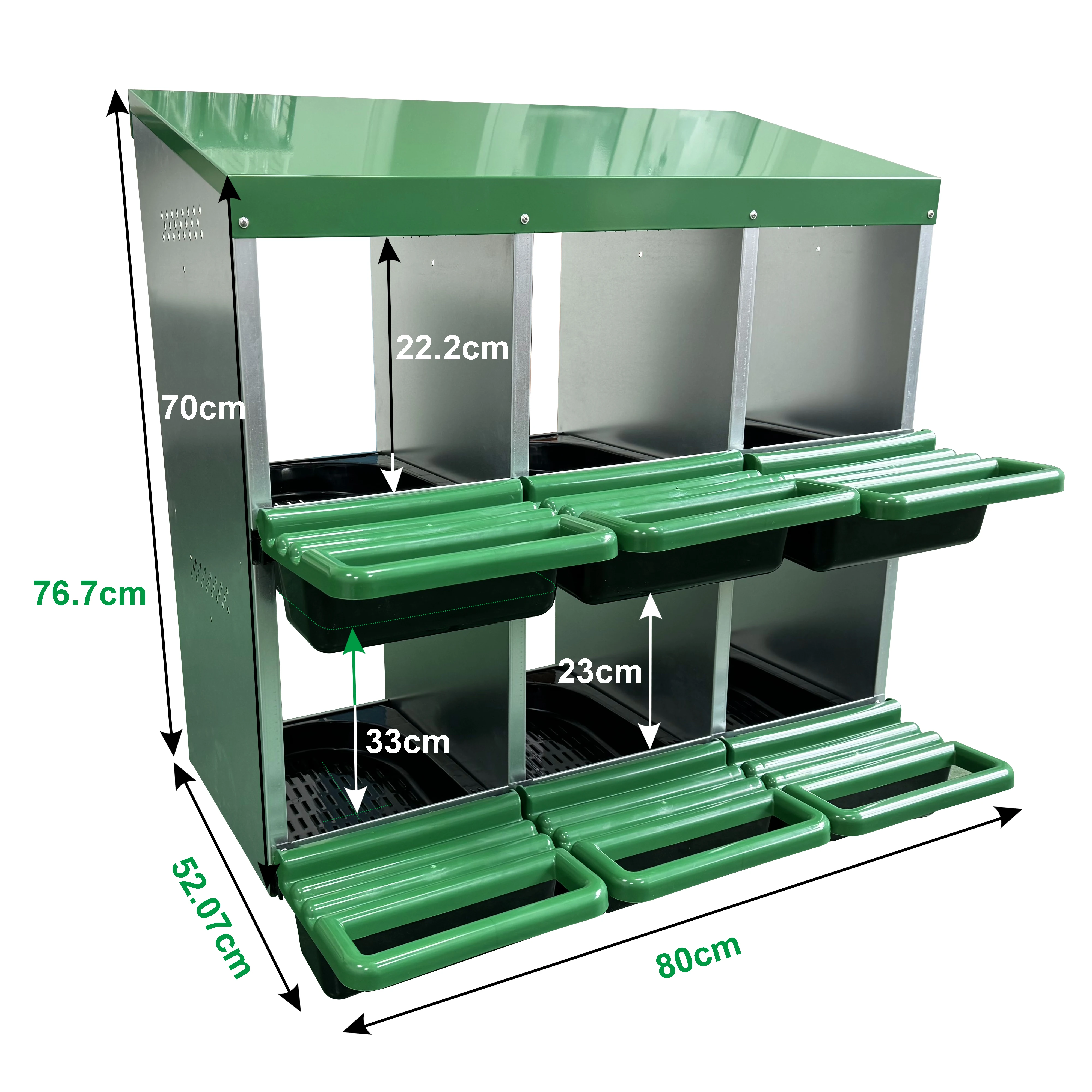 

Backyard Chicken Coop with Nest Box for Chicken Hens Laying Eggs Chicken Nesting Boxes