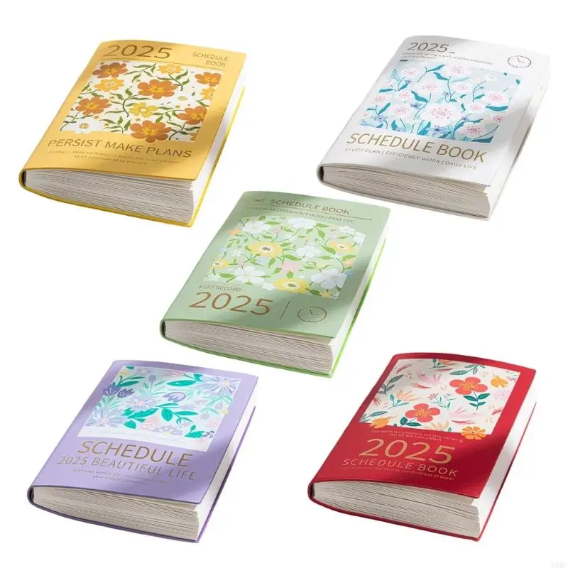 2025 Planner Appointment Notebooks Schedule Planner Notebook Journaling Notebooks Daily/Weekly/Monthly Planner