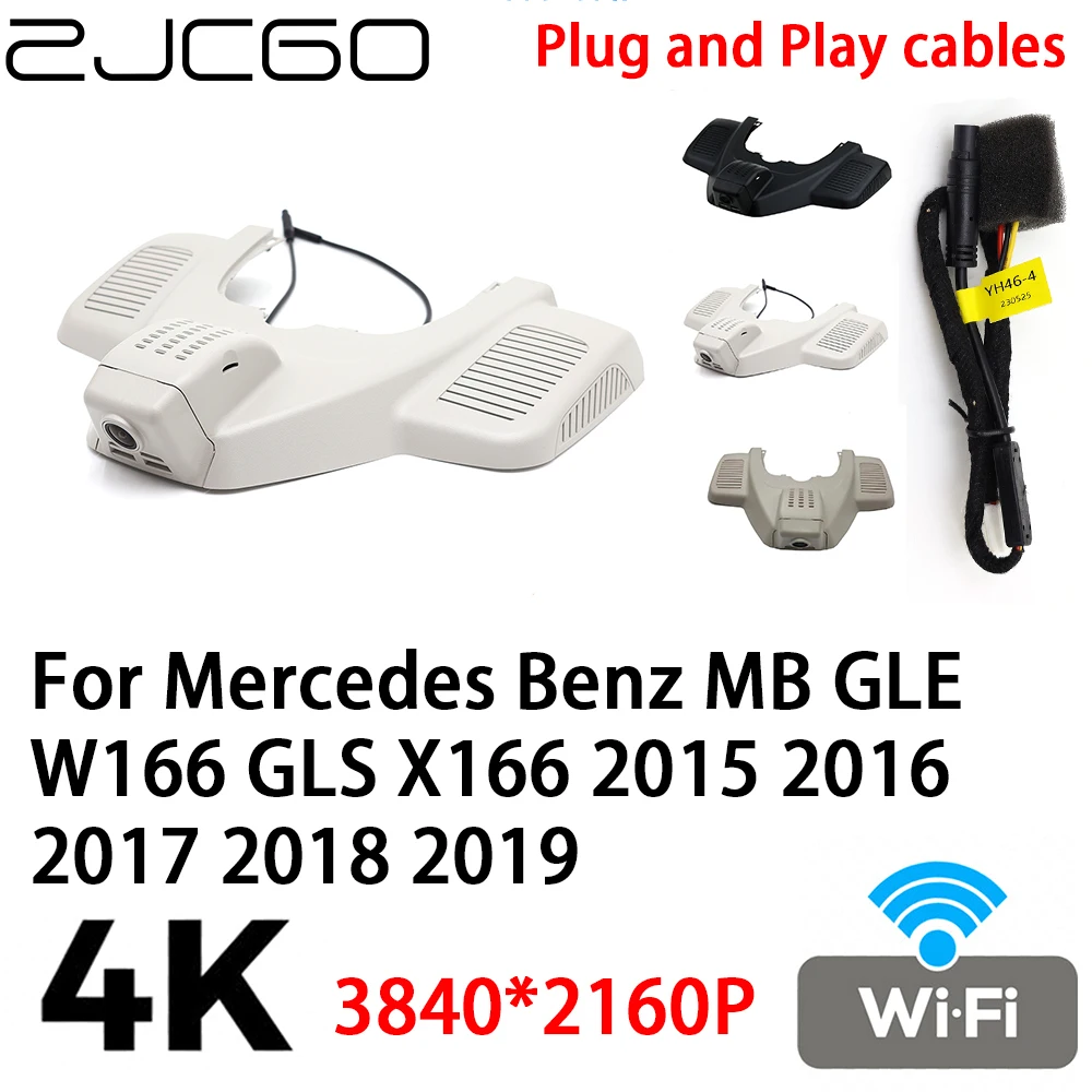 

ZJCGO 4K 2160P DVR видеорегистратор Plug and Play для Mercedes Benz MB GLE W166 GLS X166 2015 2016 2017 2018 2019