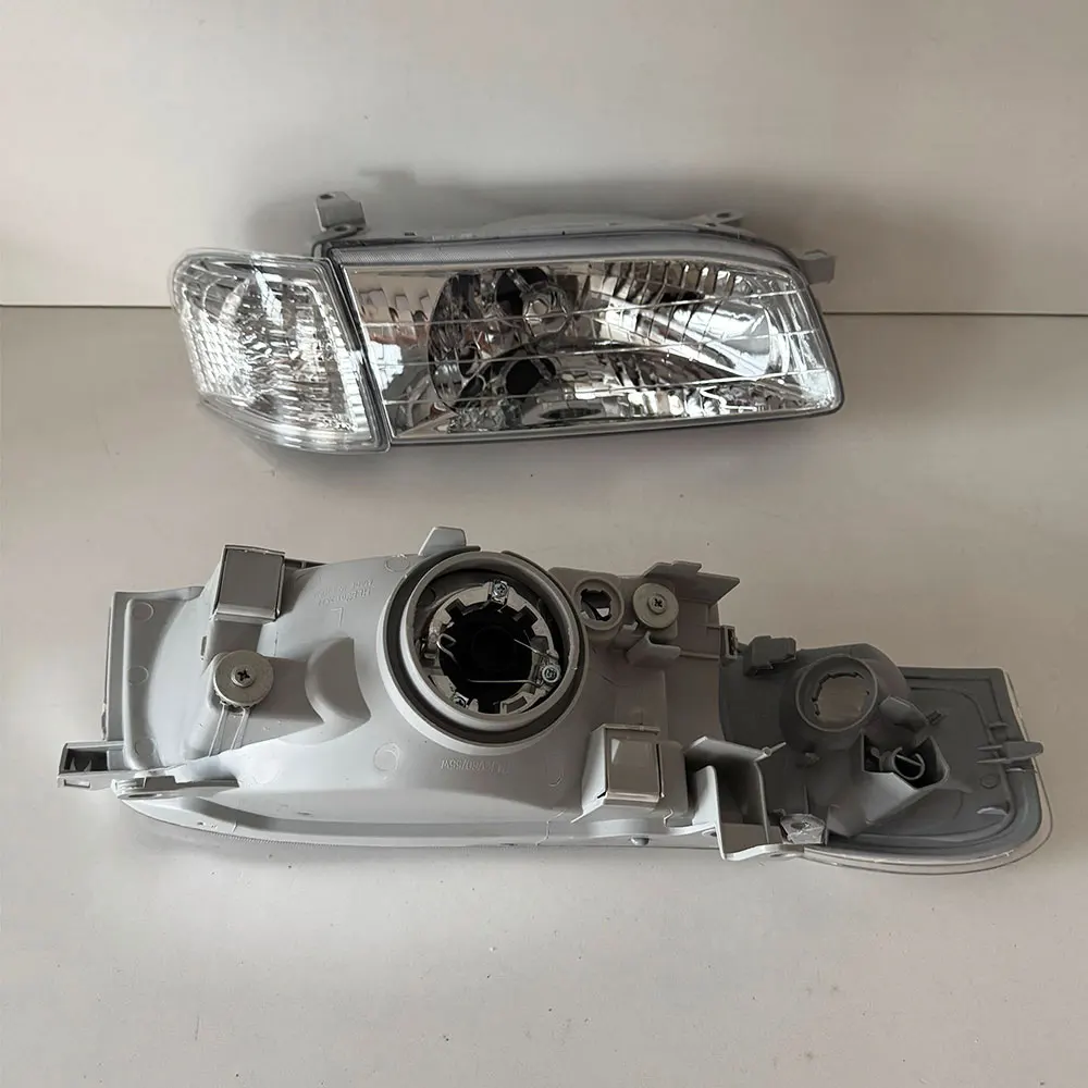 

ПАРА автомобильных хрустальных фар для Toyota Sprinter Carib 1998-2002 AE111 AE114 AE115 Автомобильные фары 8113013140 8111013140