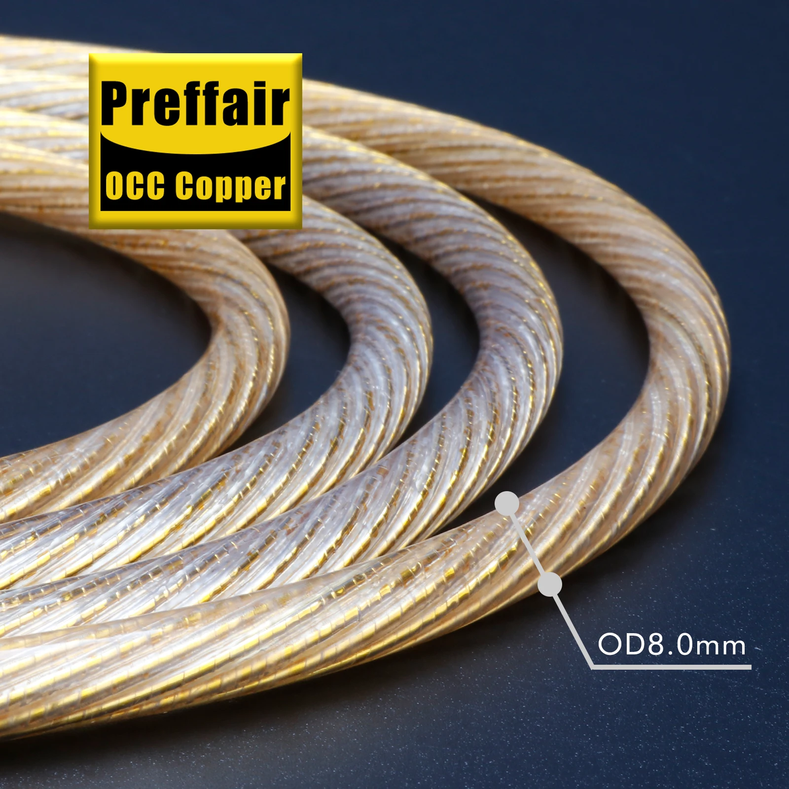 고품질 Preffair 2 골드 RCA 오디오 케이블 XLR 참조는 RCA XLR 플러그와 연결합니다. 앰프 CD용 오디오파일