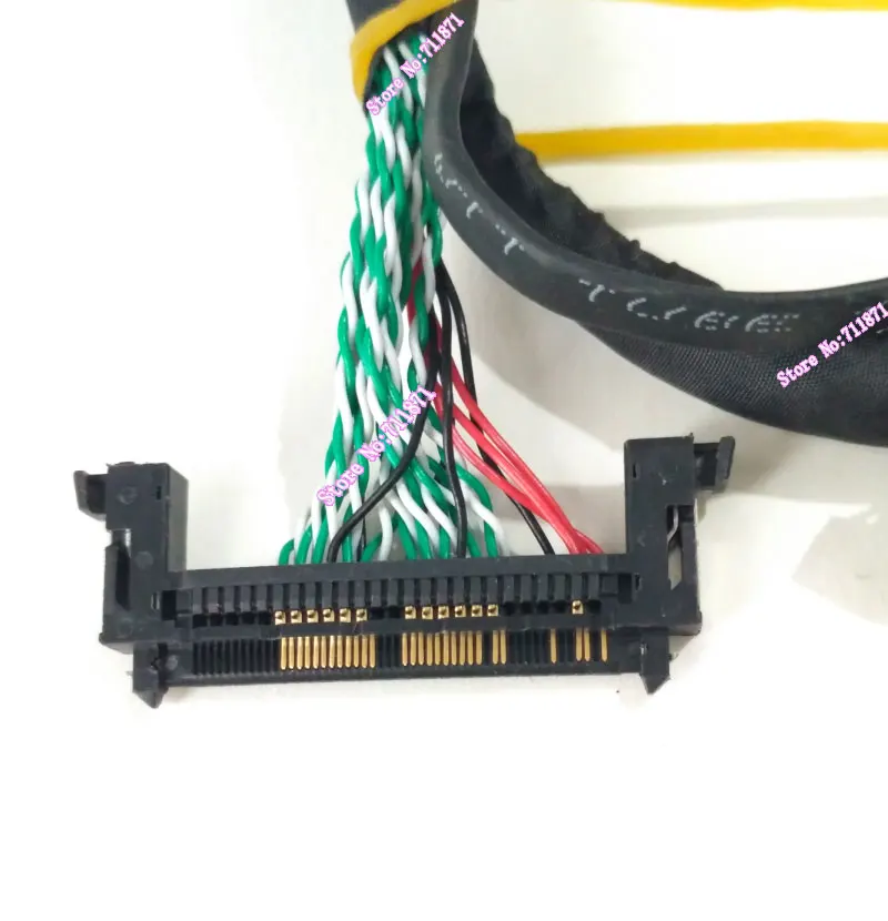 51Pin to 30P LVDS Cable LVDS 2Ch 8Bit FI-R51HL Lcd Screen Cable Line 55cm Double Eight 8Bit 51P FI-RE51 LVDS Screen Line Cable