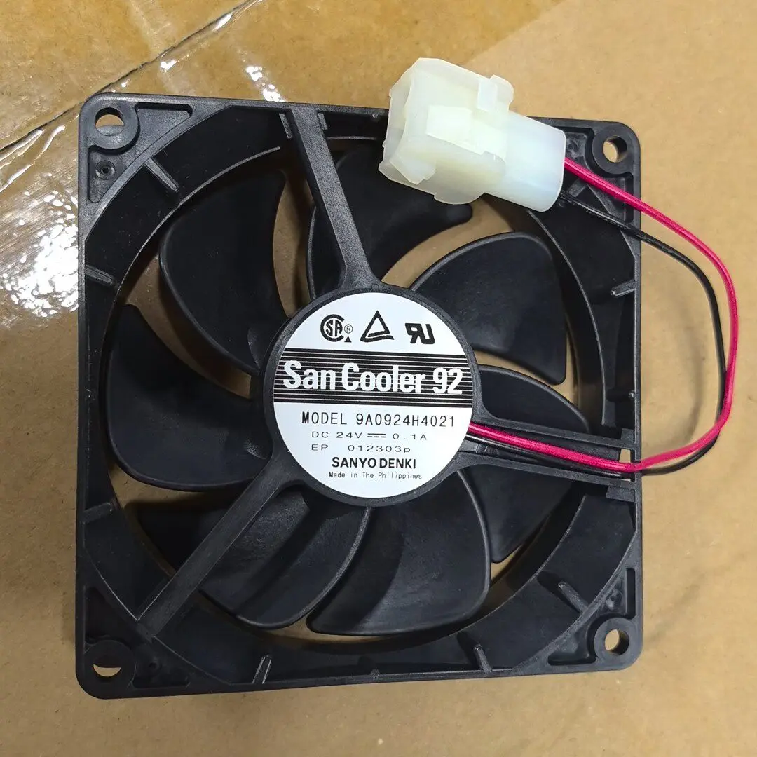

Original 9A0924H4021 24V 0.1A 9225 2-wire ball cooling fan