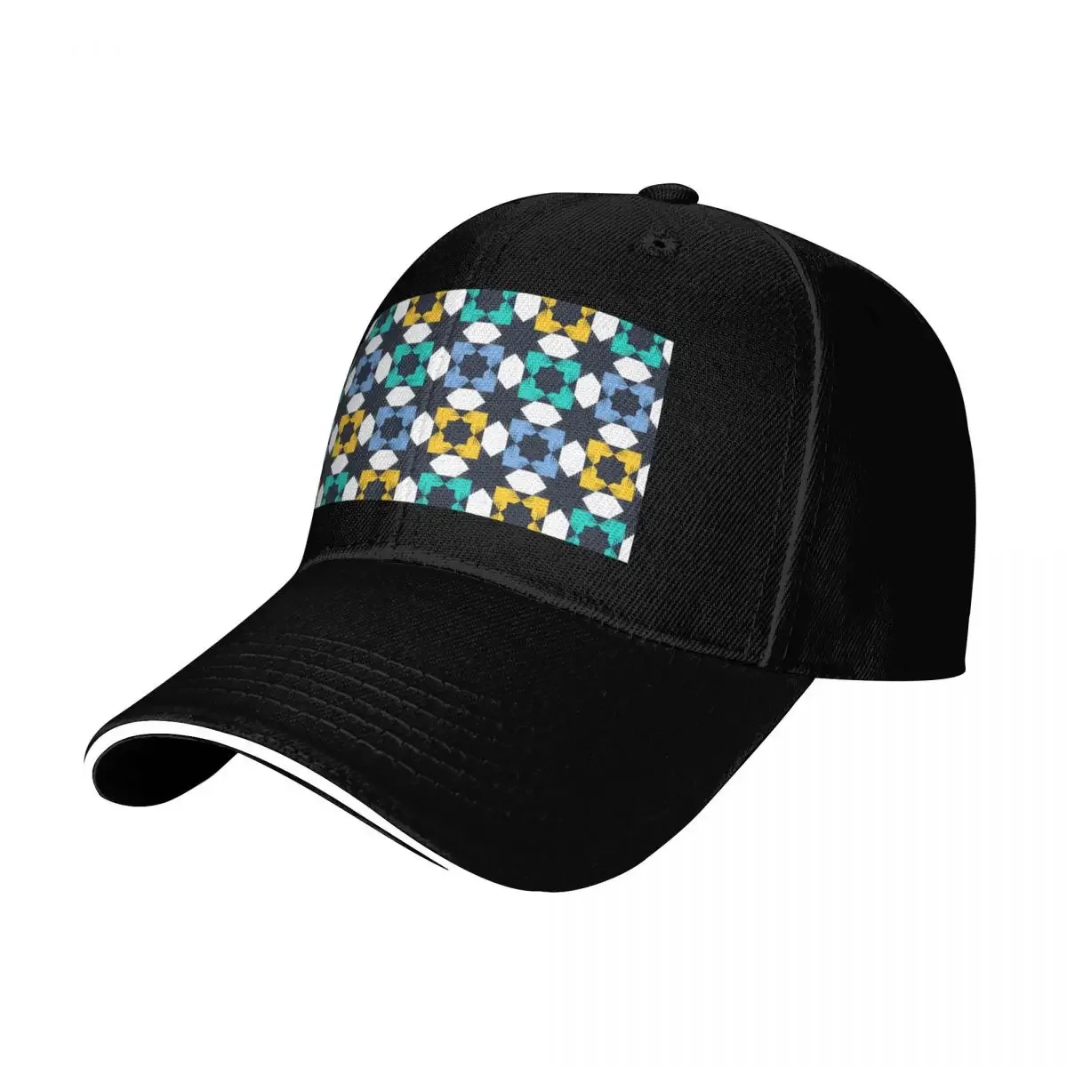 

Algeria Football Jersey 2022 Algerian Soccer Jersey Art Traditional zellij architecture Baseball Cap hats on offer Woman Men's