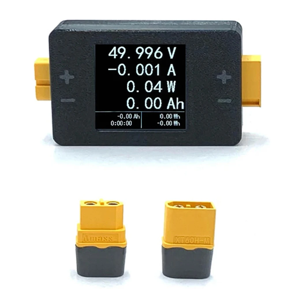 

25A 8-150V RC Charger Power Meter Comprehensive Data Tracking Real-time Monitoring Bidirectional DC Voltage Current Power Tester
