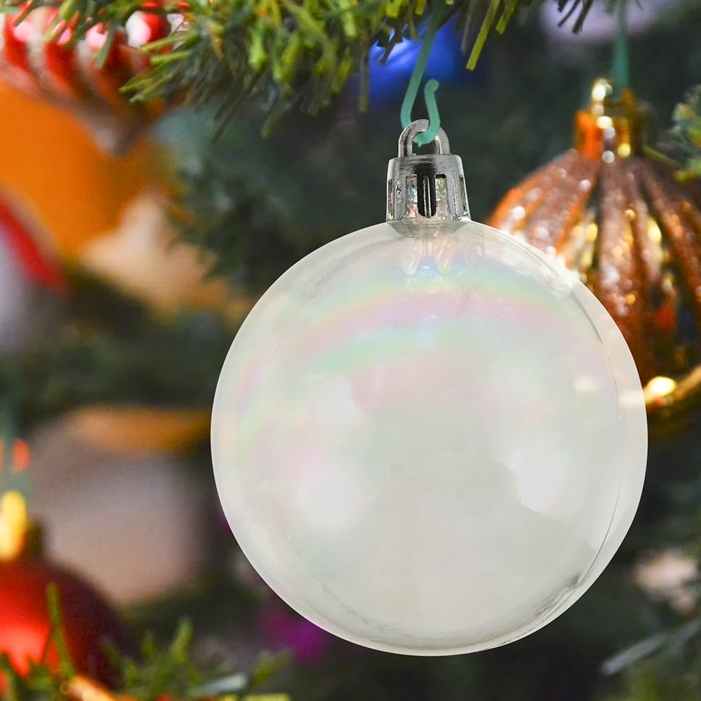 

12Pcs Christmas Tree Hanging Ornaments Festive Xmas Balls Classic Holiday Tree Decorations Reusable Xmas Party Ornaments