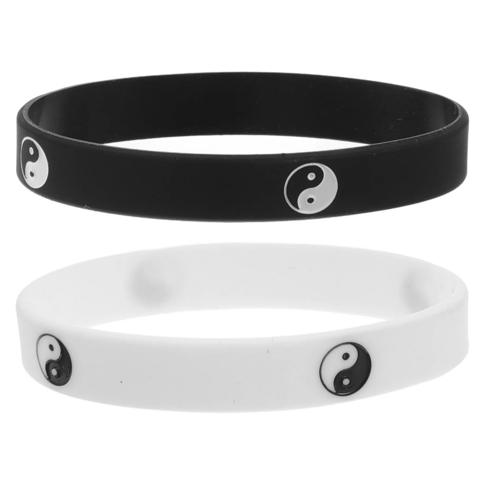 Bracelets de couple en silicone Tai Chapel, style de danse, Tapiercing, WNship, navire chia assressenti, Yin Composer, 2 pièces