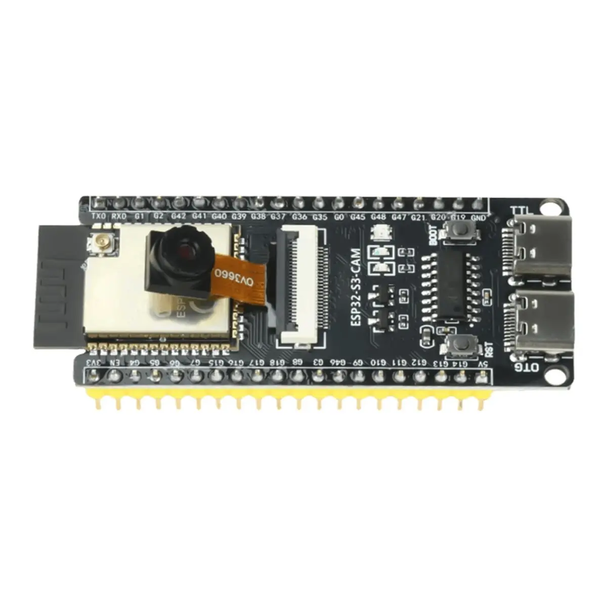 Pixel Sensor, Core Development Board -, N16R8, Wi-Fi and Bluetooth Modules OV2640, OV5640, OV3660 Camera