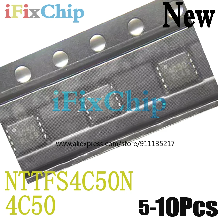 (5-10piece)100% New NTTFS4C50NTAG NTTFS4C50N 4C50N 4C50 QFN-8 Chipset