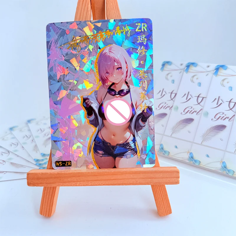 Anime Goddess Story Diy Color Flash Cards Emilia Kitagawa Marin Collection Cards Christmas Birthday Gifts Children's Toys - view 2
