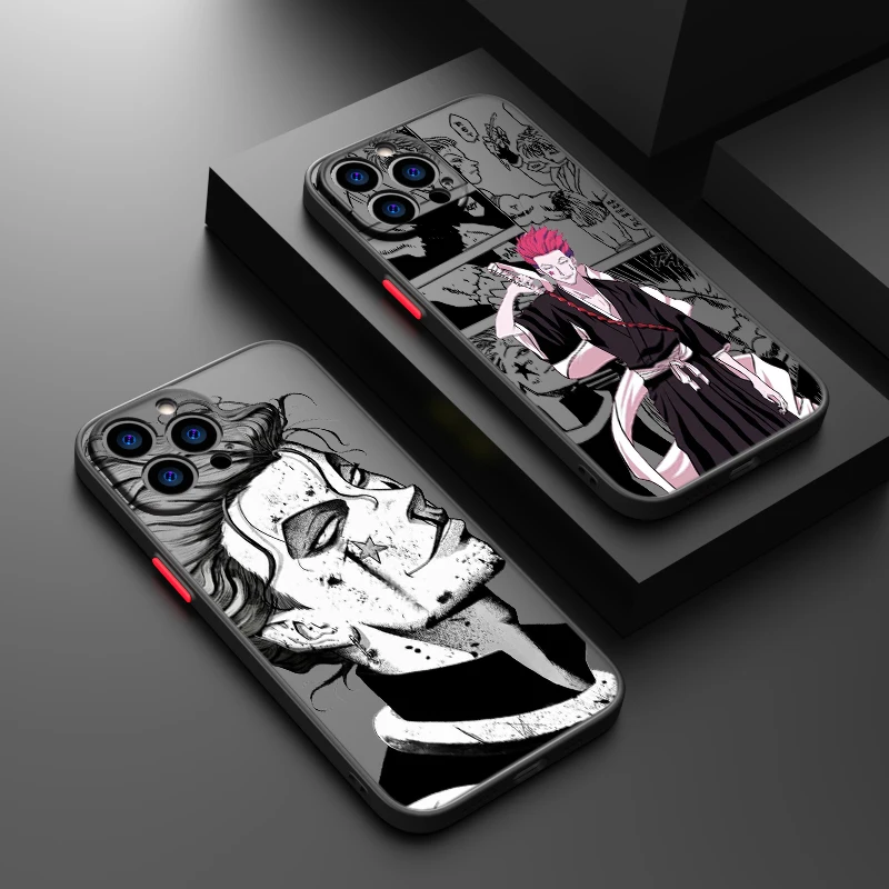 Hunter×Hunter Hisoka For Apple iPhone 15 14 13 12 Mini 11 XS XR X 8 7 Pro Max Plus TPU Frosted Translucent Phone Case