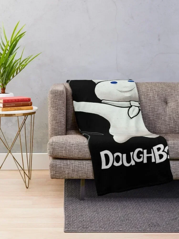 Doughboy Mascot Cute Emotions Throw Blanket Thin Sofa Throw Blankets