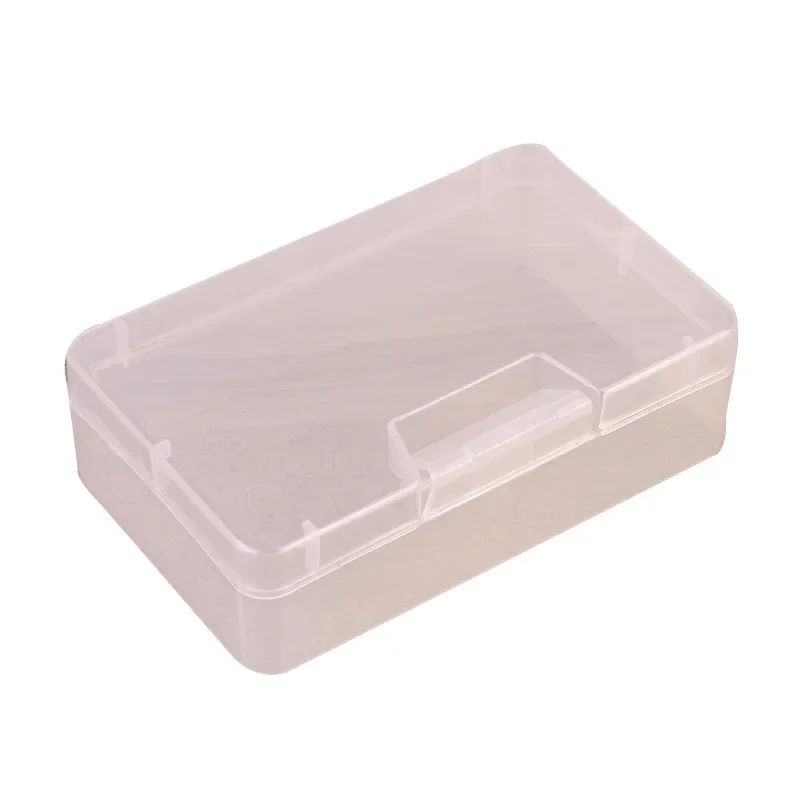 Transparent PP Box Rectangular Plastic Packaging Empty Box Parts Mobile Phone Repair Box Tool Mini Small Storage Box