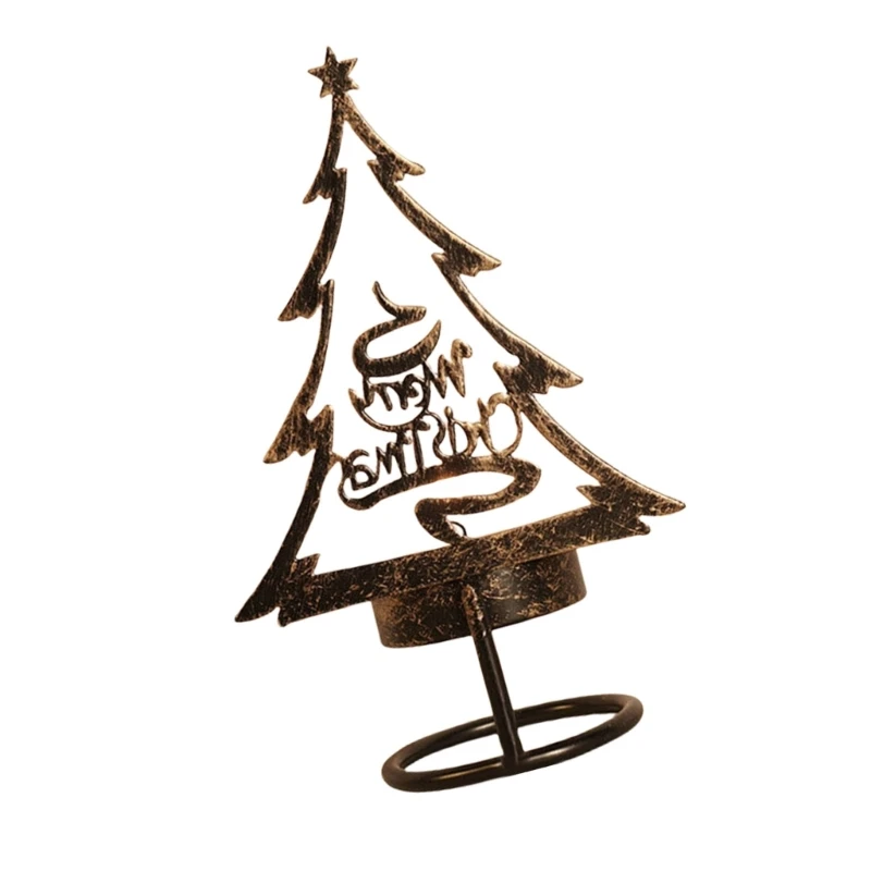 Festival Christmas Holder Iron Stand for Living Room Display