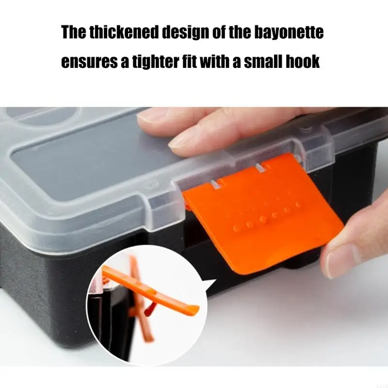 Screw Storage Bins Multi Compartment Box for Hardware Jewelry Storage