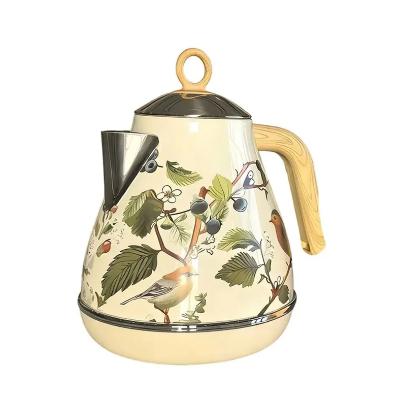 ABUG-1.7L 304 Stainless Smart Keep Warm Electric Kettle Boiler Temperature Adjustment Automatic Power Off Anti-Dry EU Plug