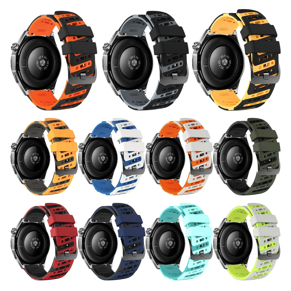 22mm Watch Strap For Polar Vantage M M2 M3 V3/Grit X/X2 Pro Titan Replace WristBand For SUUNTO VERTICAL 2 Silicone Soft Bracelet