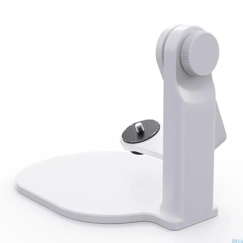 R91A 데스크탑 프로젝터 360도 회전 1/4 "스크류 마운트 홈 및 사무실 프로젝터 홀더에 맞게 조절할 수 있습니다.