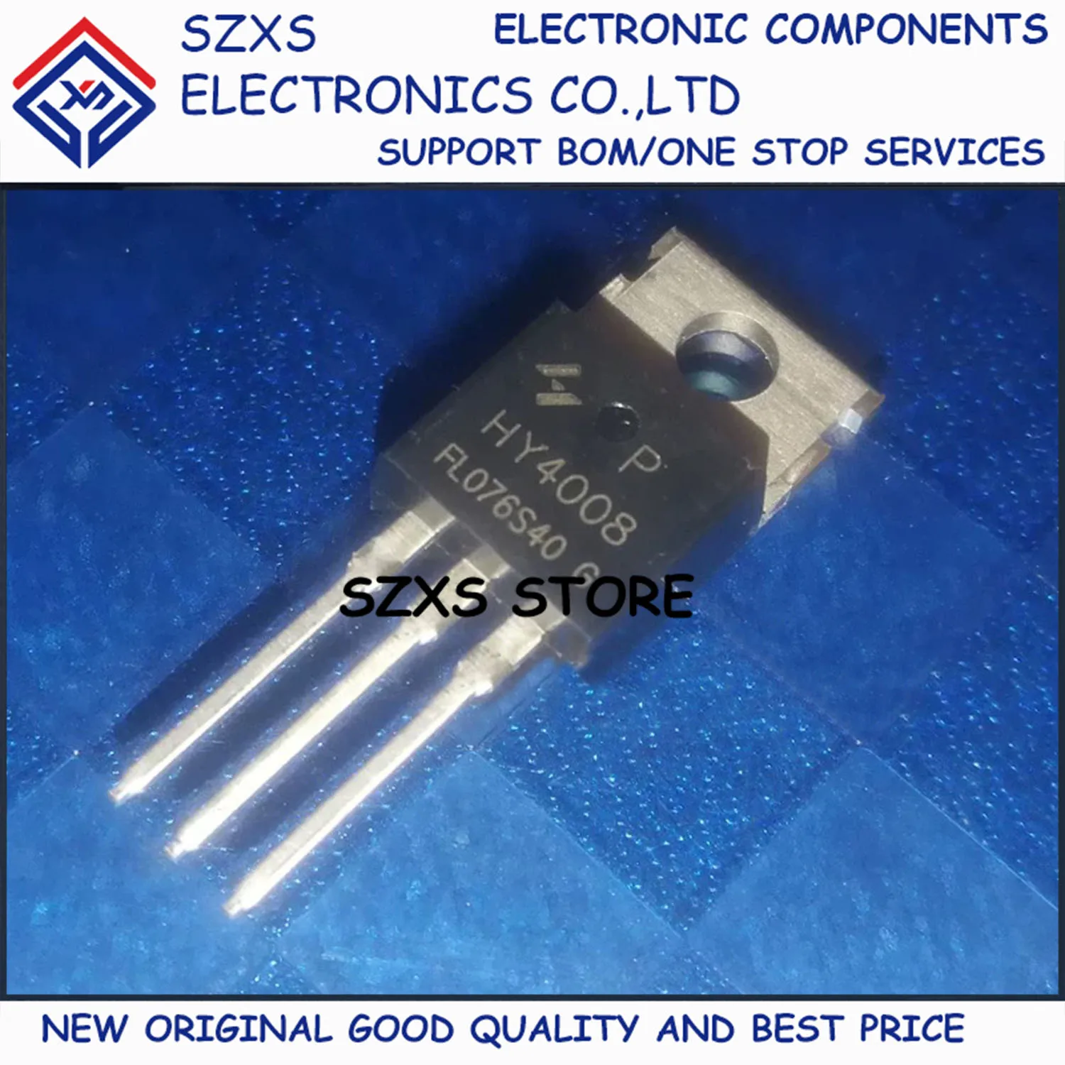 

New Original 10Pcs HY4008P HY4008 TO-220 200A 80V MOSFET Field Effect Transistor In Stock Electronic Components Good Quality