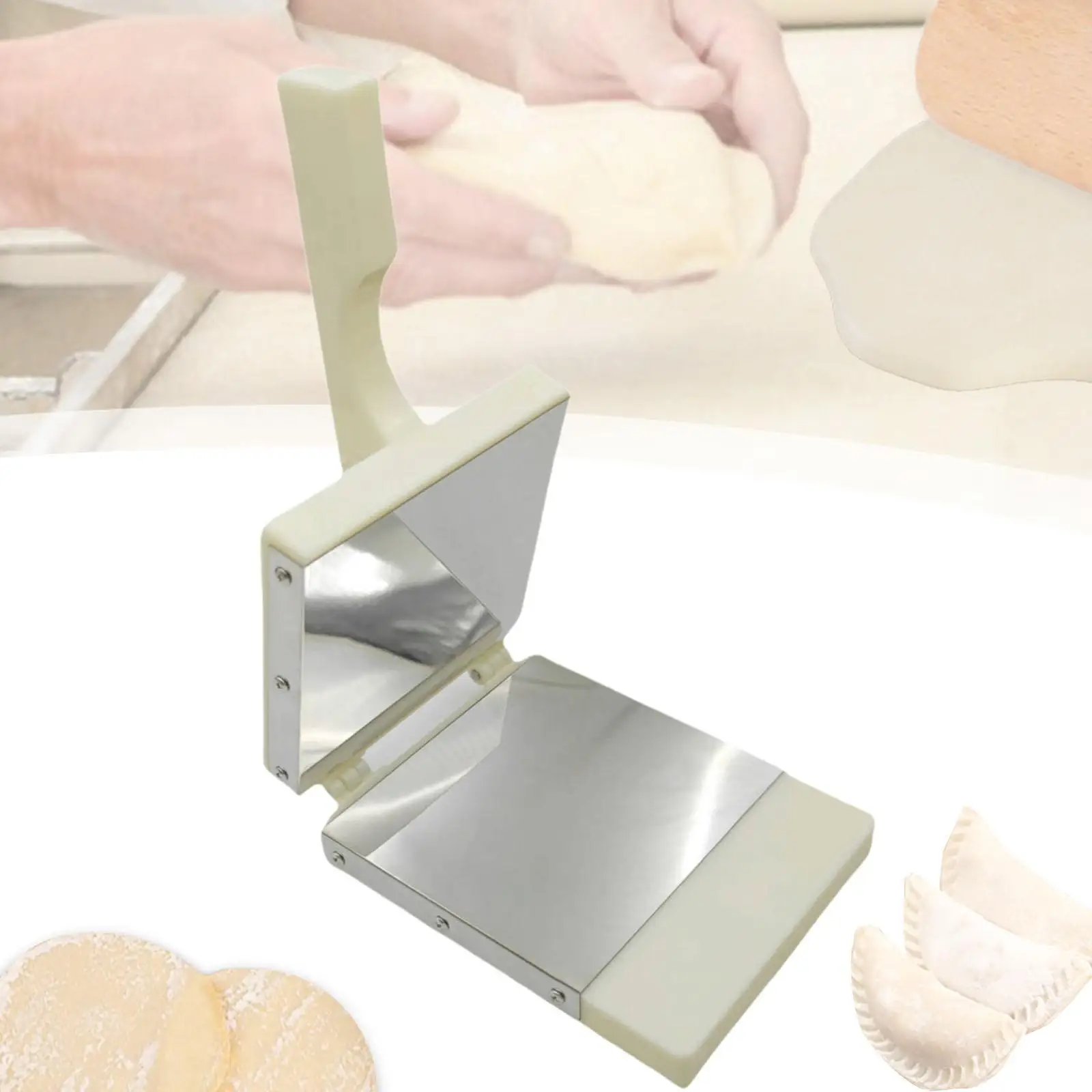 Home Kitchen Dumpling Skin Maker Pastry Dough Press Tortillera Presser ABS Plastic for DIY Baking