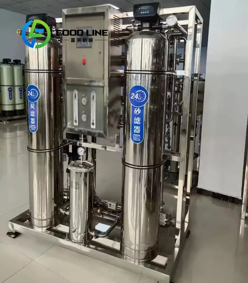 RO Water Filtration System Pressure Relief Safety Valve Releases Excess Pipeline Pressure To Guarantee Safe Equipment Operation