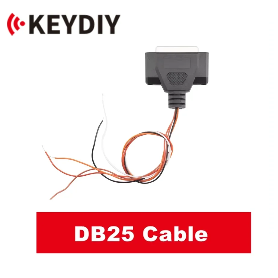 1pc KEYDIY DB25 Cable used with KD-X4 Programmer for BDC2/BDC3/BCP/ LCD 5C and 5D keys