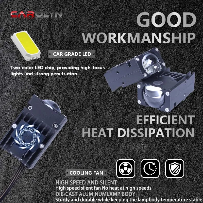 سيارة مصبغة مصباح ليد القرون سيارة الجبهة العلوي 280 واط دراجة نارية ATV UTV العارض عدسة سيارة الضباب الطرق الوعرة 68000LM مع مروحة عالية الطاقة #2