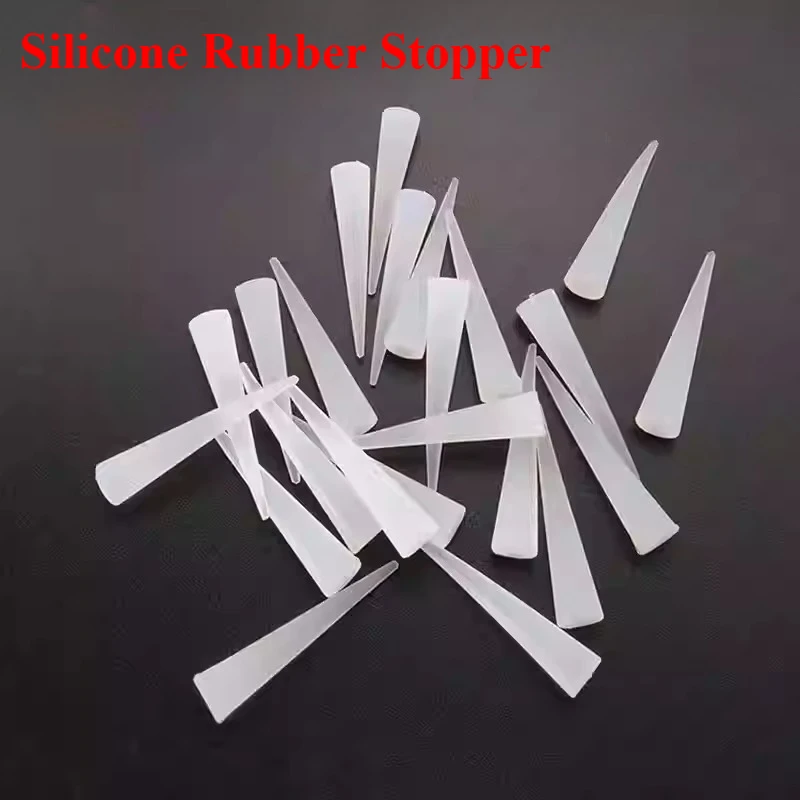 HIGH TEMP Conical Silicone Rubber Stopper Silicone Plugs Sealing Tapered Rubber Plug For Electroplating Paint