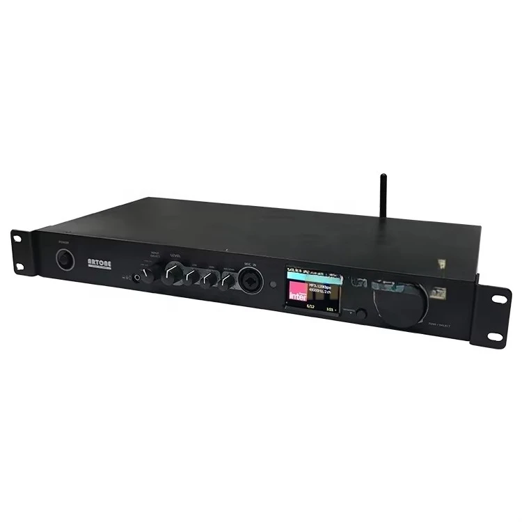 Professional 1U Class-D Internet Radio PD-1680 With D  + FM BT 5.0 Function Mixer Amplifier