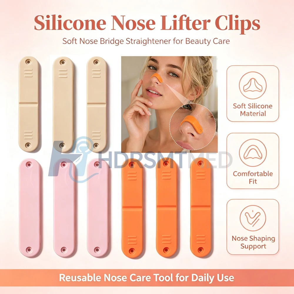 10-100PCS Adjustable Cuttable Nose Lift Strips Reusable Nose Shaping Sticker Nose Up Lifting Tape Reshaping Contouring