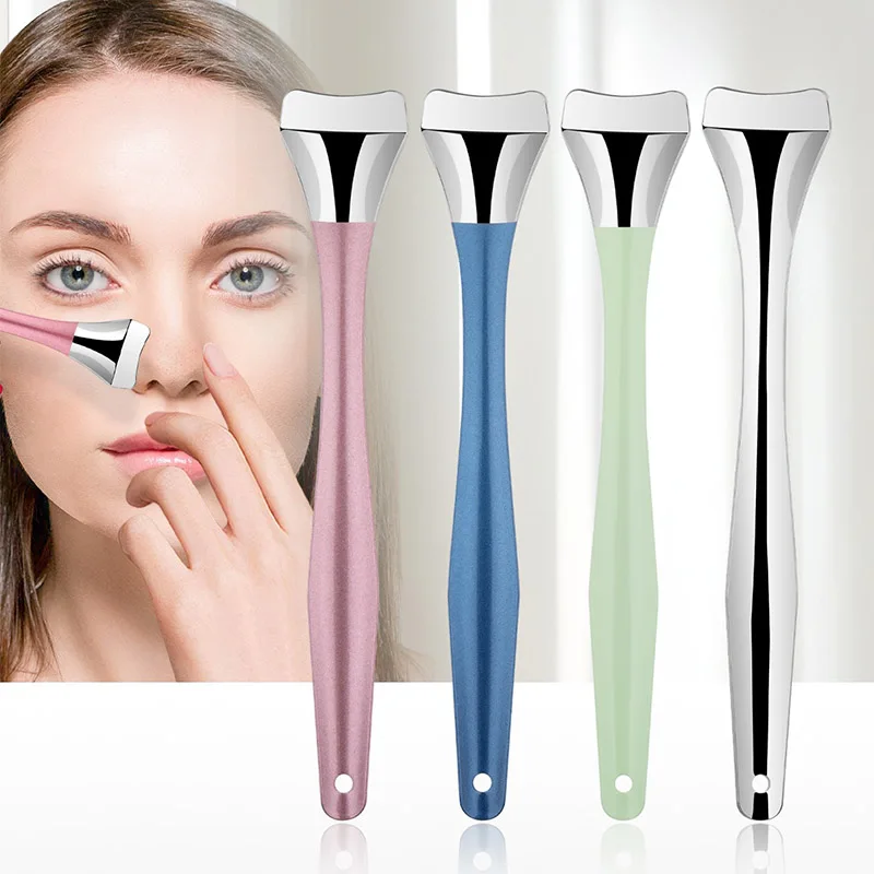 1PCS Manuelle Mitesser Extractor Removal Tool Gesicht Spachtel Für tiefe poren reinigung Mitesser Entferner Schönheit Edelstahl werkzeug