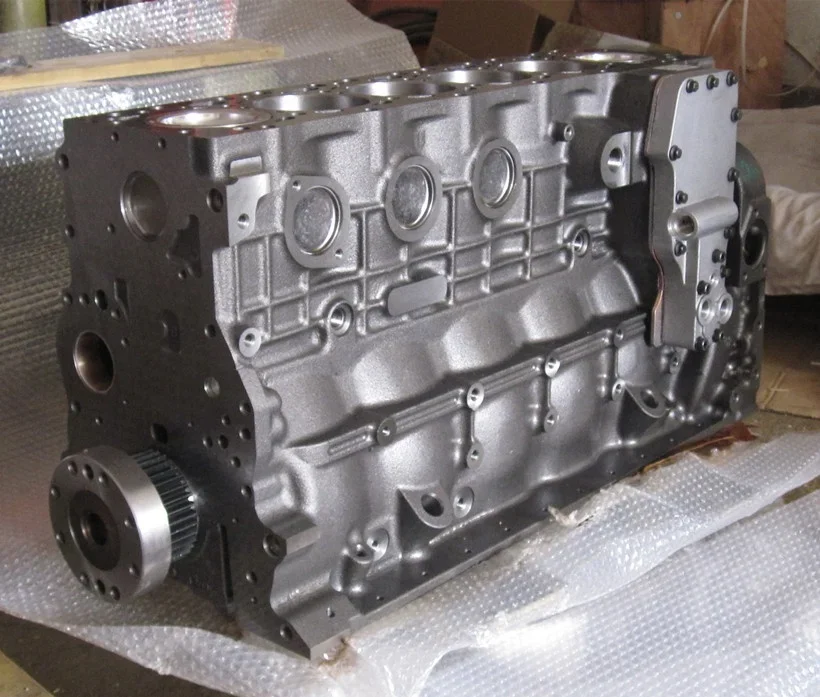 TLF Short Cylinder Block 6754-21-1310 for PC200-8 SAA6D107E Engine Parts