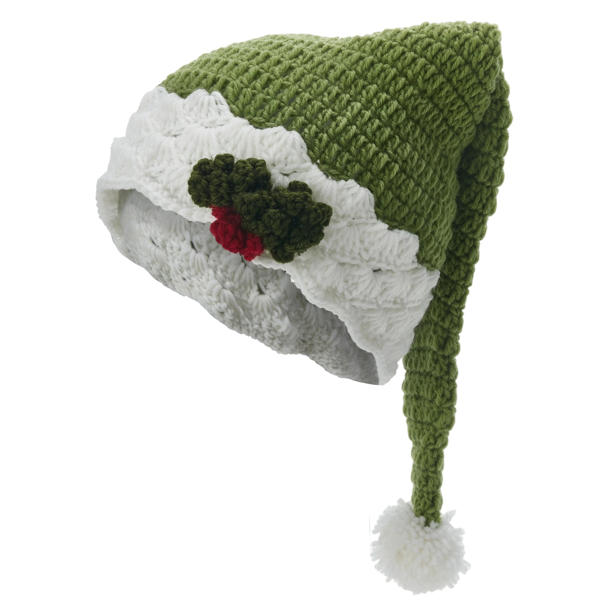 

Праздничная рождественская вязаная шапка с помпоном для детей и взрослых — уютная зимняя шапка для вечеринок и активного отдыха