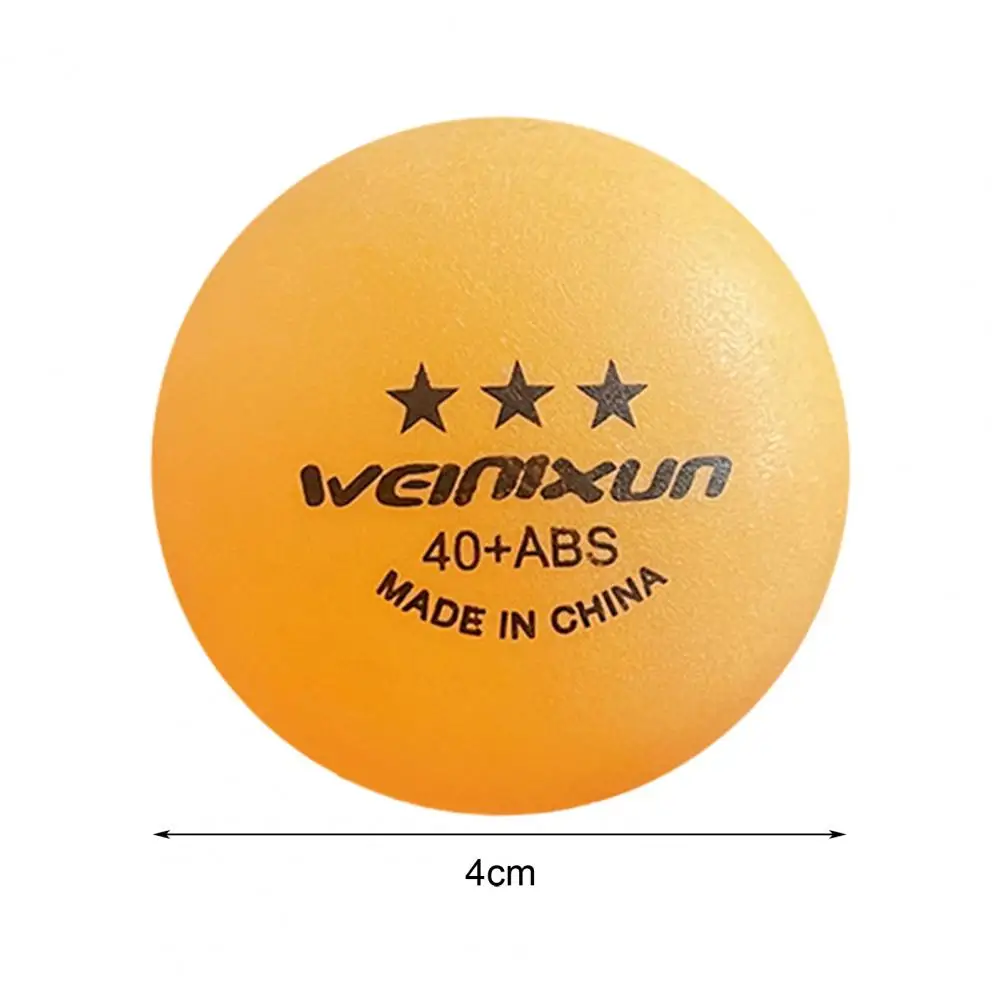 Pelota de ping pong de 3 estrellas, juego de pelotas de tenis de mesa de alto rendimiento para entrenamiento de partidos en interiores y exteriores,