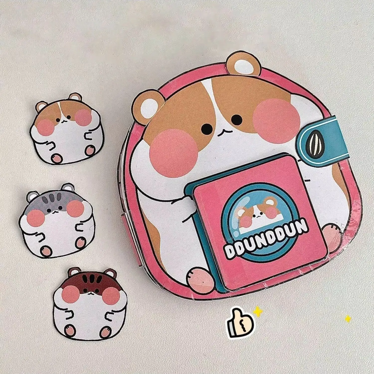 Art Craft 3 Year Old - Hamster Keeper Theme DIY Quiet Book