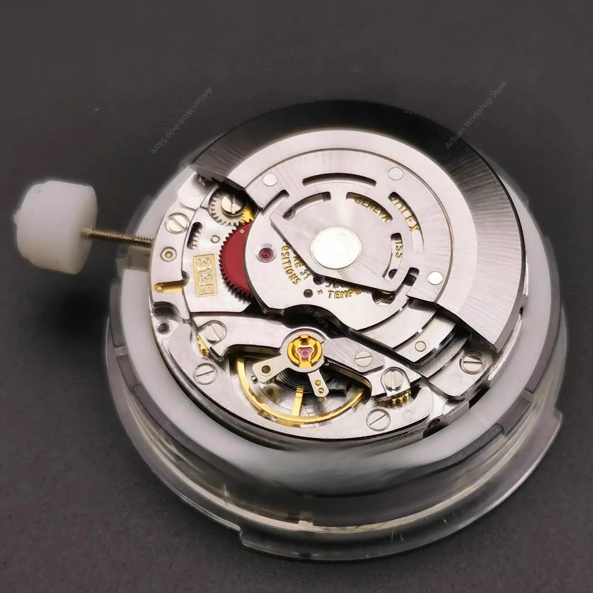 Watch movement, Shanghai n-ew automatic mechanical 3135 movement VR3135 blue oil wire, water gh-ost ...