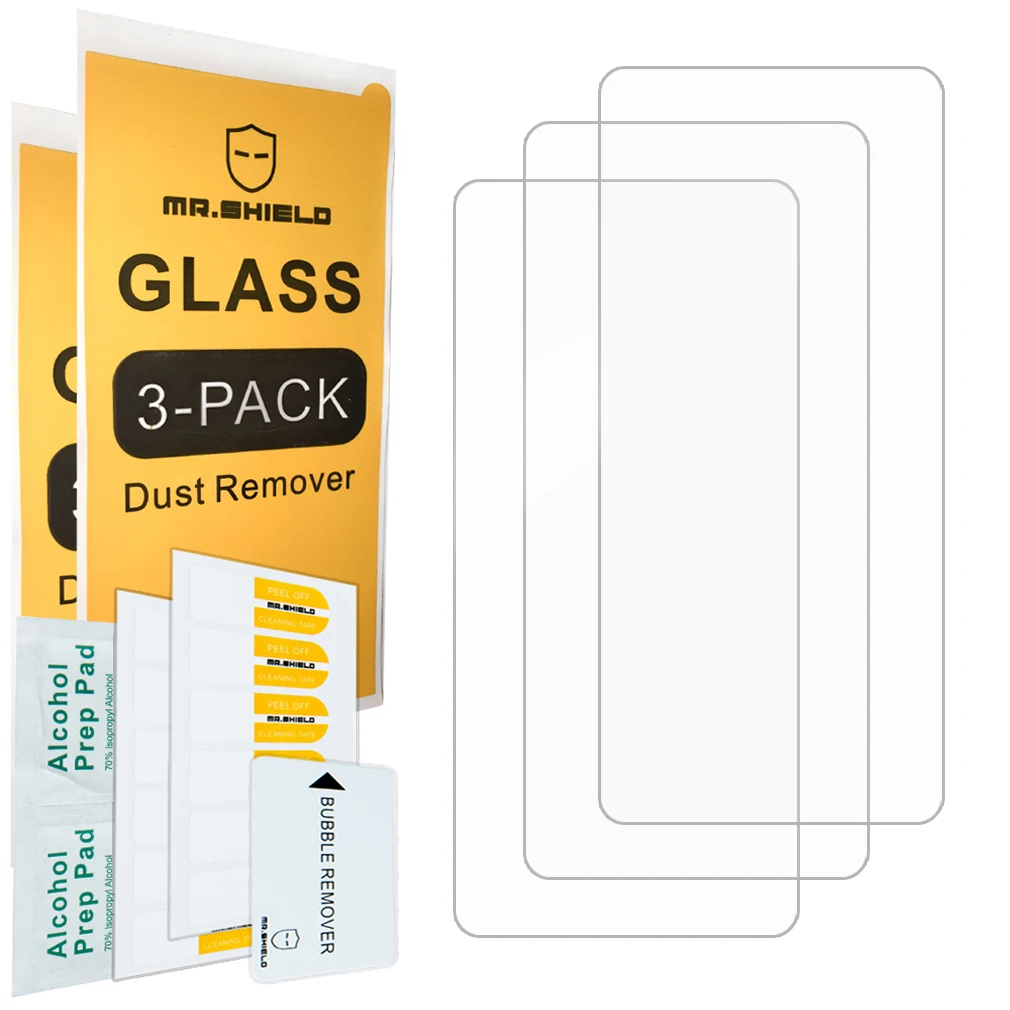 Mr.Shield [3-Pack] Screen Protector For [Lenovo] Motorola Moto ThinkPhone [Tempered Glass] [Japan Glass with 9H Hardness]