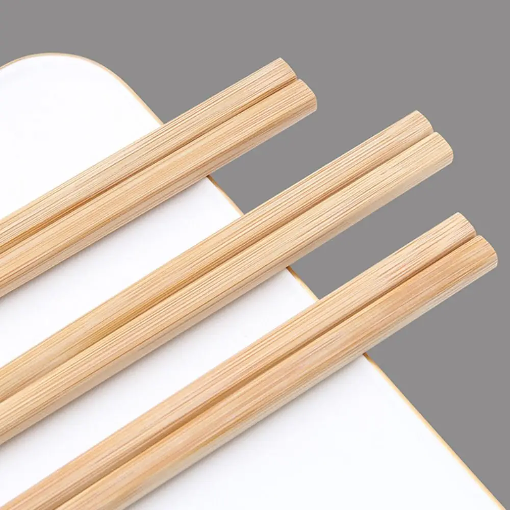 1pair 24/27/30/32cm Bamboo Chopsticks No Paint Extra Long Hotpot Chopsticks No Wax Anti-slip Chopsticks Household