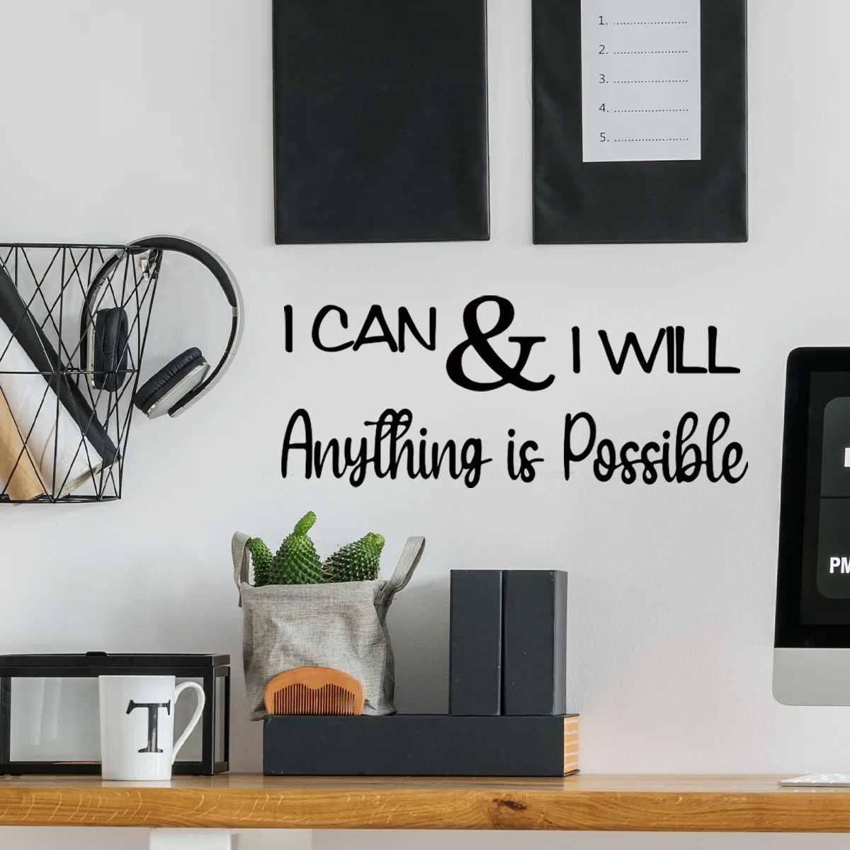 

15*40 см вдохновляющий английский слоган «Все внутри настенные наклейки фон стены комнаты кабинет украшения фреска настенные наклейки Ms2261