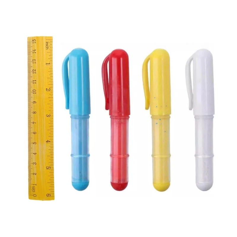 4/5 Pieces Pen-shaped Chalk Wheel Fabric Chalk Markers Erasable Tailors Chalk H7EA